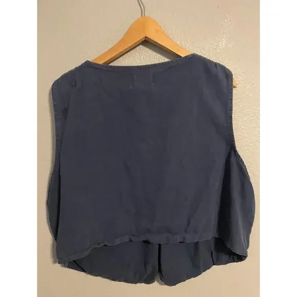 Vintage Tantrums Vest Womens 2X Multicolor Floral Embroidered Patchwork Boho 90s - Picture 2 of 7